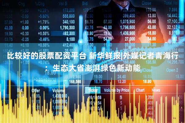 比较好的股票配资平台 新华鲜报|外媒记者青海行：生态大省澎湃绿色新动能